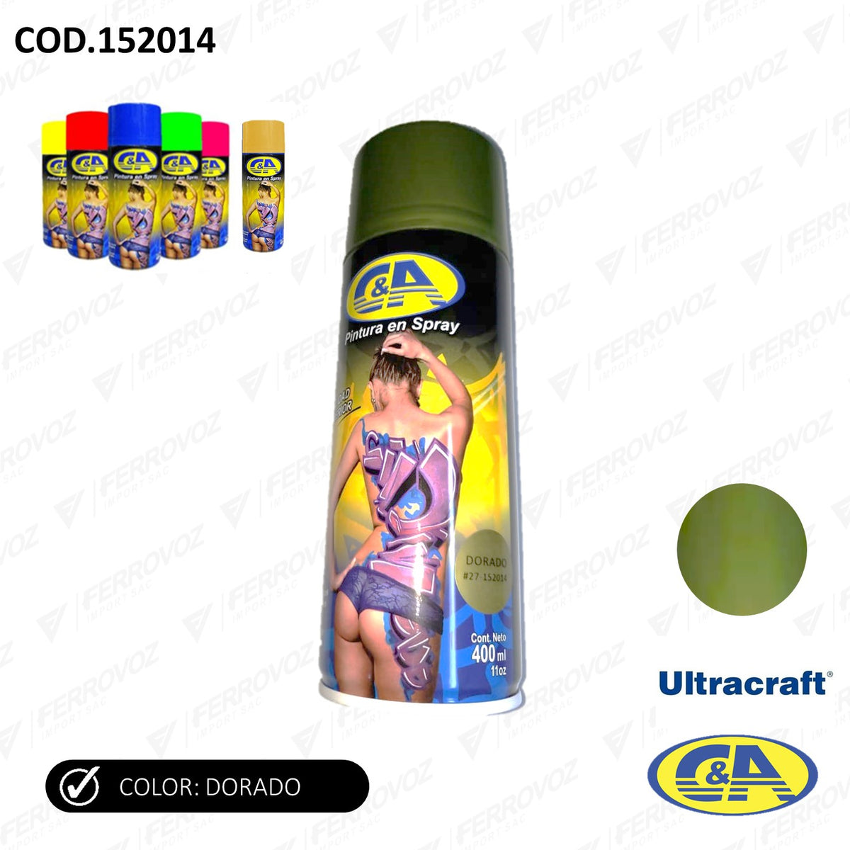 Spray Dorado - Distribuidor Mayorista de productos Ferreteros y CATV
