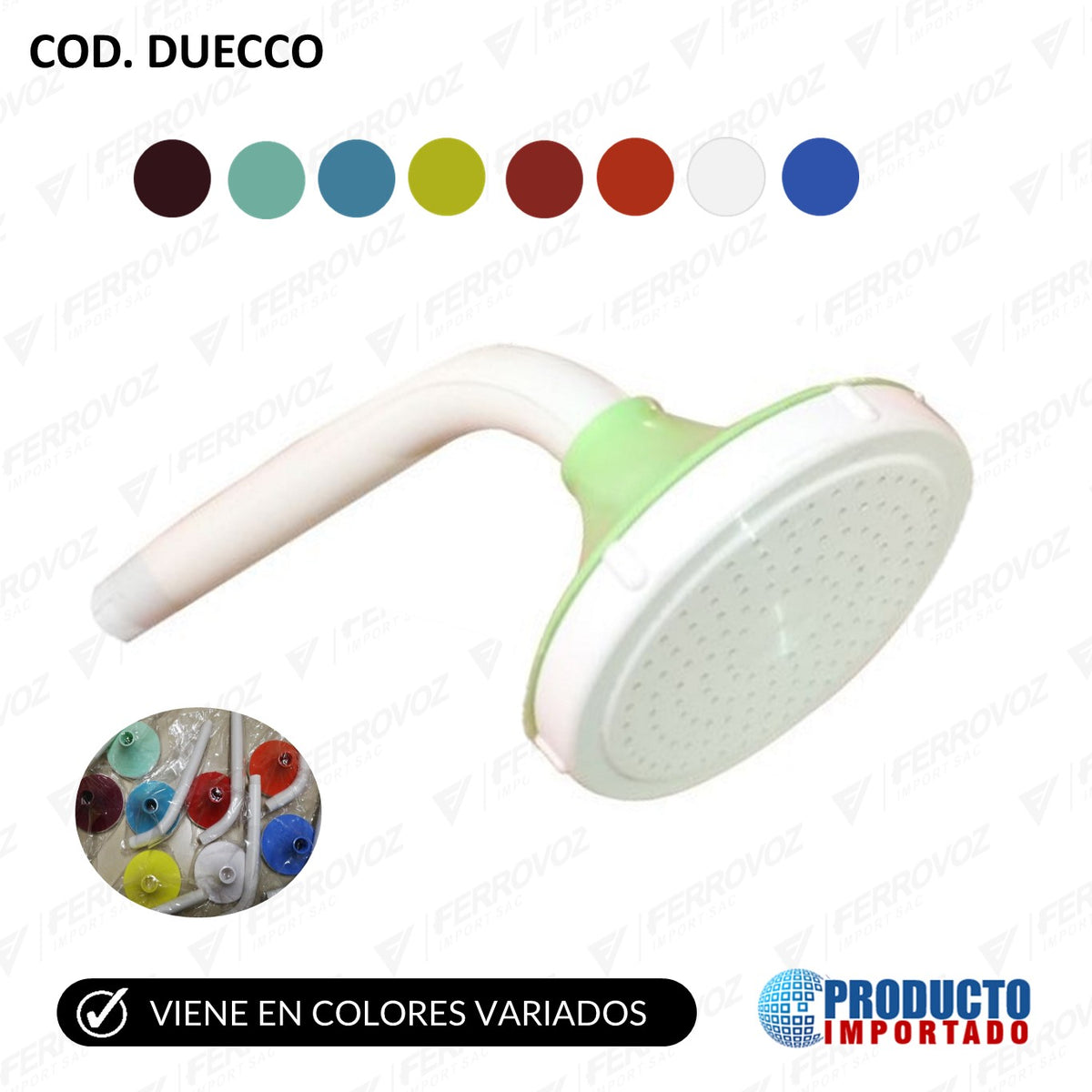 GORRO DUCHA 27CM DECORADO - PVC 0.60€