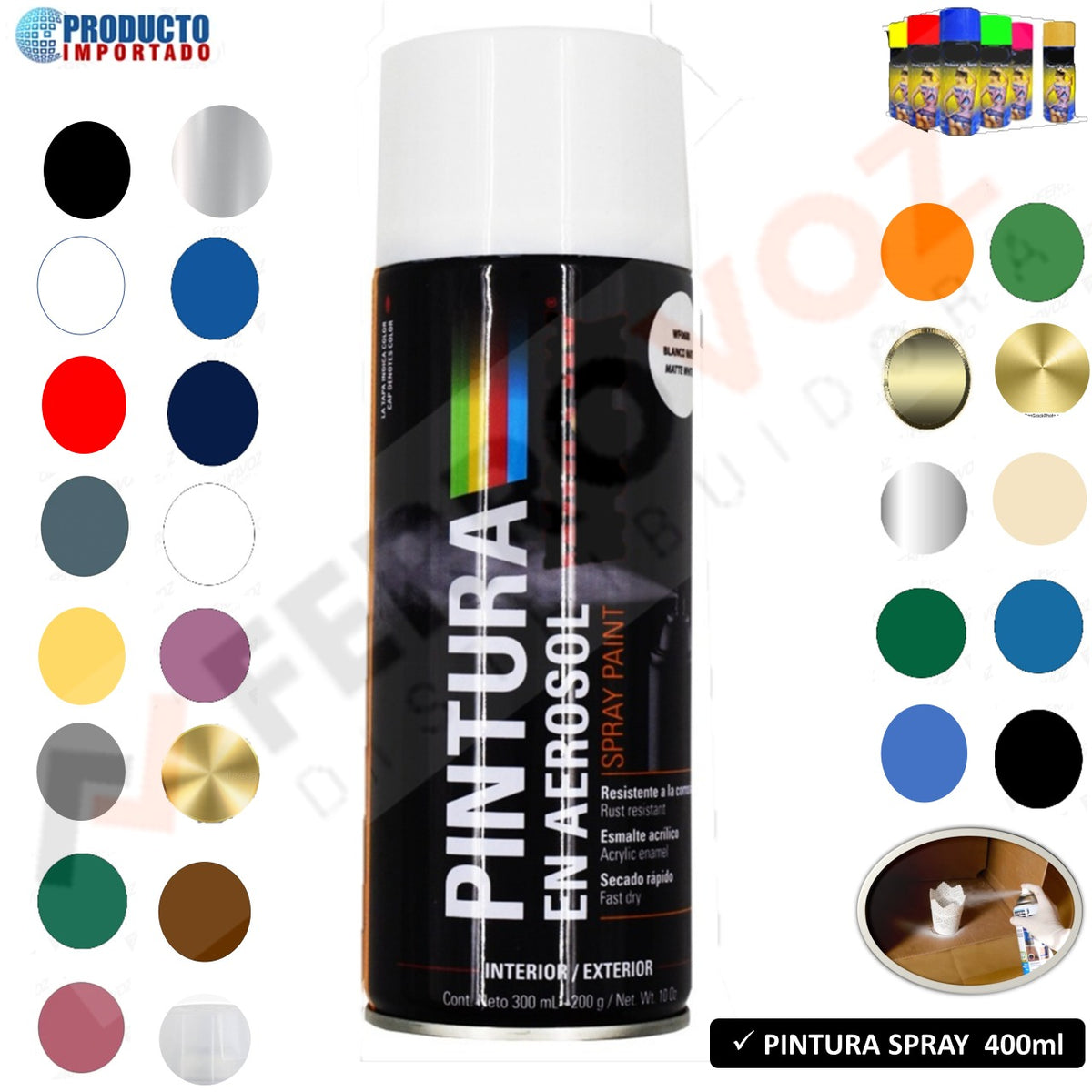 Laca Antideslizante Transparente/ Anti Slip Pintura Aerosol – EPOXIPRO -  Soluciones en recubrimientos