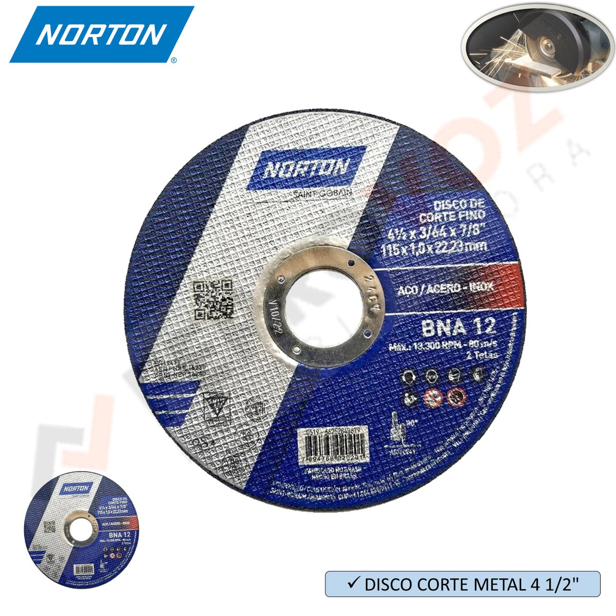 Tool Aid 94870 Disco Da Taglio Da 3" 50 Per Scatola | JB Tools - Foto 12