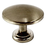 TIRADOR  ZAMAC BOTON PLANO 30 mm. BRONCE ANTIGUO