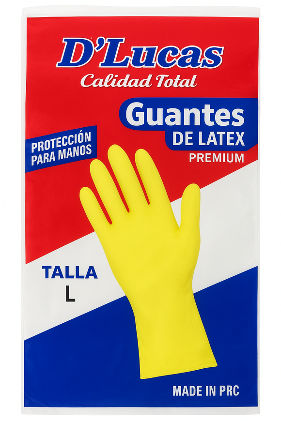 GUANTES LATEX LAVAR ROPA 