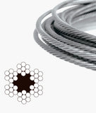 CABLE ACERADO 6 X 7 FC 1.5MM 200MT