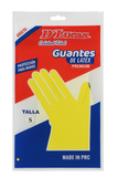 GUANTES LATEX LAVAR ROPA "D´ LUCAS" (TALLA S)