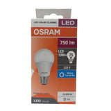 FOCO LED PERA luz blanca 10 W " OSRAM "