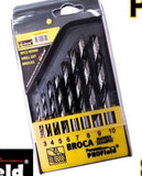 JUEGO BROCA P/MADERA 8 PIEZAS "PROFIELD"