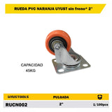 GARRUCHA MOVIL PLATAFORMA PESADO  2"  45KG