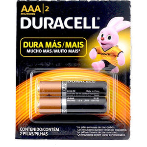 PILA ALCALINA HC AAA B2 ( 6 PARES ) " DURACELL "