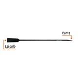 BARRA CAVADORA 1' X 150 CM, ESCOPLO 102 MM, TRUPER