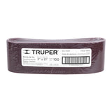 1 BANDA DE LIJA 3 X 21' P/MADERA GRANO 100 EN PAQUETE DE 5