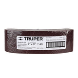 JUEGO BANDA DE LIJA 3"X 21" P/MADERA GRANO 40 ( 5 pzas )