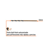 BROCA HSS 2.0 MM TRUGOLD PARA METAL, TRUPER EXPERT