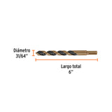 BROCA HSS 31/64' TRUGOLD PARA METAL, TRUPER EXPERT