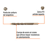 BROCA PARA CONCRETO DE 1/2 X 6', TRUPER