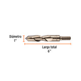 BROCA PARA CONCRETO DE 1 X 6', TRUPER