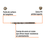 BROCA PARA CONCRETO DE 5/16 X 4', TRUPER