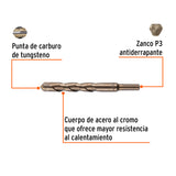 BROCA PARA CONCRETO DE 5/8 X 6', TRUPER