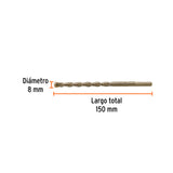 BROCA PARA CONCRETO 8 X 150 MM, TRUPER