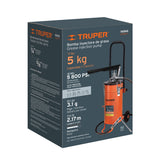 BOMBA INYECTORA DE GRASA, 5 KG, TRUPER