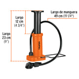 BOMBA DE PEDAL 60 PSI, TRUPER