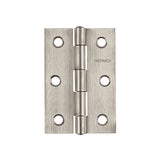 BISAGRA RECTANGULAR FIJA 3 1/2' ACERO INOXIDABLE, HERMEX ( 10 PCS )