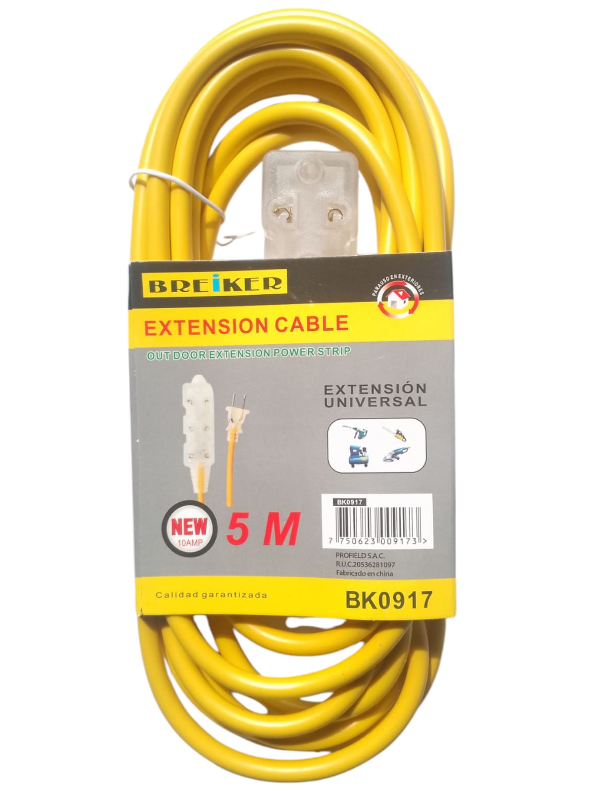 Adaptador CEE 32A De 380V A 220V – Con 3 Enchufes Schuko, Cable De 3m, Ideal Para Obras, Talleres O Garajes