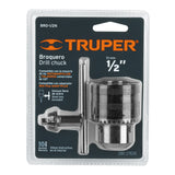 BROQUERO 1/2' CON LLAVE, CUERPO MOLETEADO, TRUPER