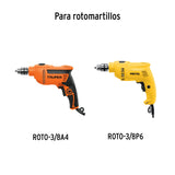 BROQUERO 3/8' CON LLAVE, CUERPO MOLETEADO, TRUPER