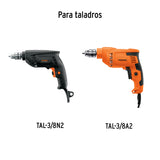BROQUERO 3/8' CON LLAVE, CUERPO MOLETEADO, TRUPER