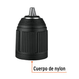 BROQUERO 3/8' SIN LLAVE, PARA MÁQUINAS INALÁMBRICAS, TRUPER