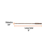 BROCA SDS PLUS 1/4 X 8', TRUPER