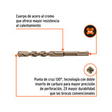BROCA SDS PLUS 14 X 160 MM, TRUPER