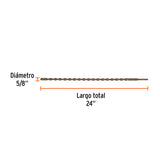 BROCA SDS PLUS 5/8 X 24', TRUPER