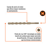 BROCA SDS PLUS 5/8 X 8', TRUPER
