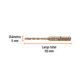 BROCA SDS PLUS 5 X 110 MM, TRUPER