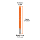 CINCEL DE CORTE FRÍO DE 1 X 12', TRUPER