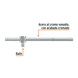 BARRA CORREDIZA PARA DADOS CUADRO 1/2', TRUPER