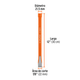 CINCEL DE CORTE FRÍO DE 7/8 X 12', TRUPER