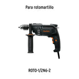 CARBONES DE REPUESTO PARA ROTO-1/2N6-2