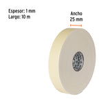 CINTA DOBLE CARA DE 25 MM X 10 M, TRUPER
