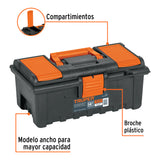 CAJA PARA HERRAMIENTA DE 14' CON COMPARTIMENTOS, TRUPER