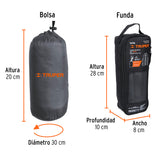 CHALECO DE PLUMAS LIGERO PARA MUJER, GRIS, EG, TRUPER