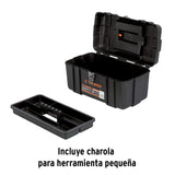 CAJA PARA HERRAMIENTA 17' INDUSTRIAL, BROCHES METÁLICOS