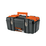 CAJA PARA HERRAMIENTA 20' C/COMPARTIMENTOS,BROCHES METÁLICOS