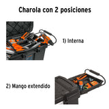 CAJA PARA HERRAMIENTA, 23'X17' C/RUEDAS, MANGO TELESCÓPICO