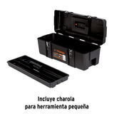 CAJA PARA HERRAMIENTA 26' INDUSTRIAL, BROCHES METÁLICOS