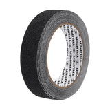 ROLLO DE 5 M DE CINTA ANTIDERRAPANTE NEGRA 25MM CON ABRASIVO