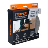 ROLLO DE 18M DE CINTA ANTIDERRAPANTE NEGRA 50MM CON ABRASIVO