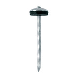 CLAVO CALAMINA BWG 9X2.5" C/ARANDELA, CAJA CON 25 KG, TRUPER
