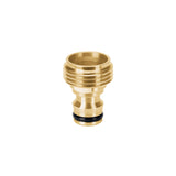 CONECTOR 3/4" RÁPIDO MACHO DE LATÓN, SISTEMA CLICK, TRUPER